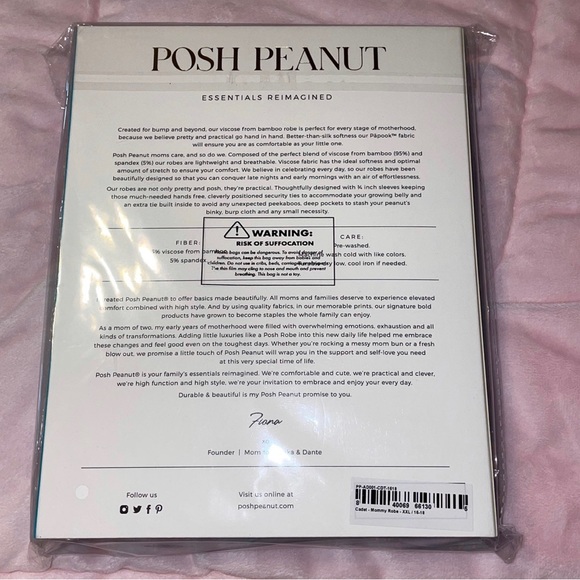 2XL Posh Peanut Cadet Camo Robe NIB - Picture 3 of 3